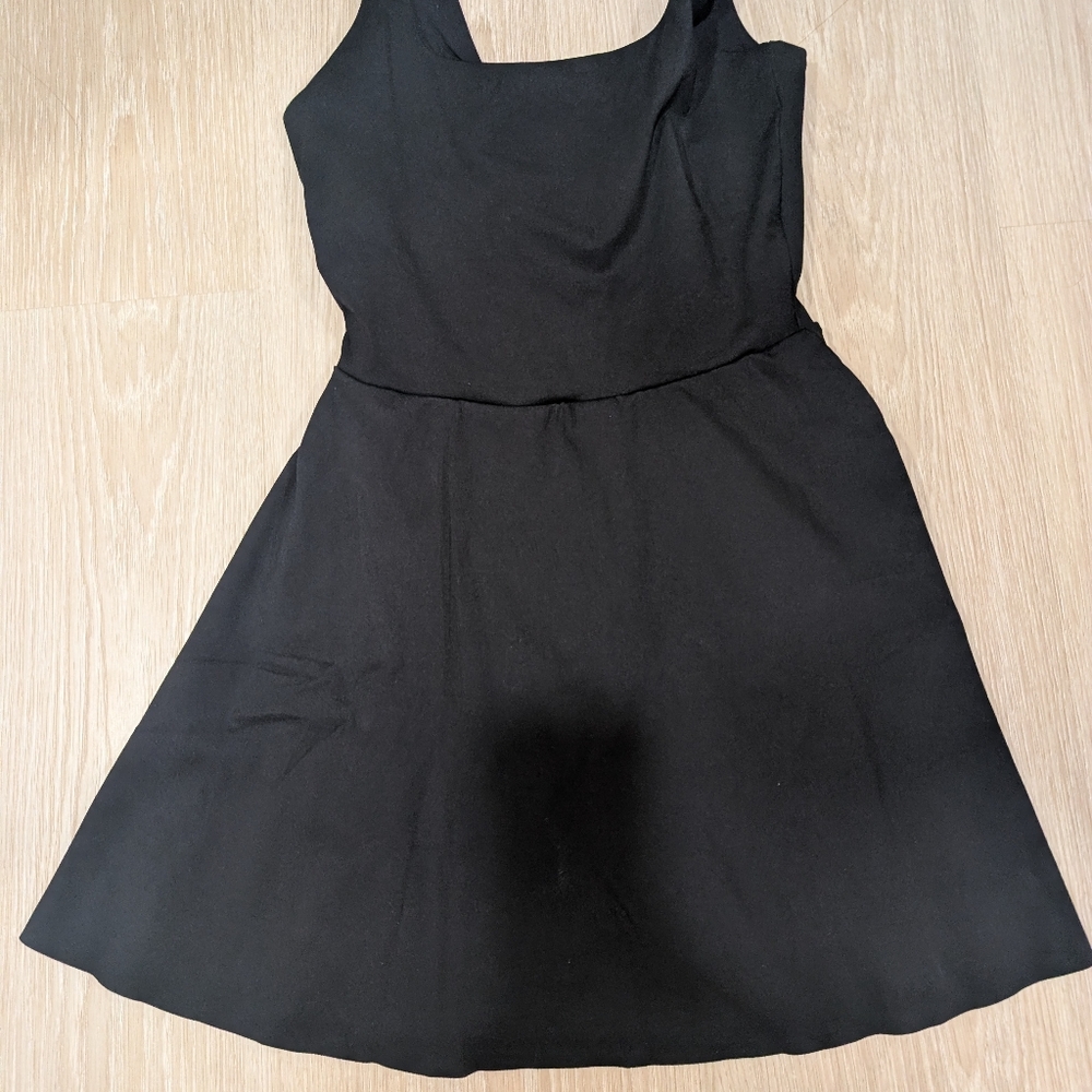 SPANX Black Get Moving Tank A-Line Mini Dress - Picture 7 of 15